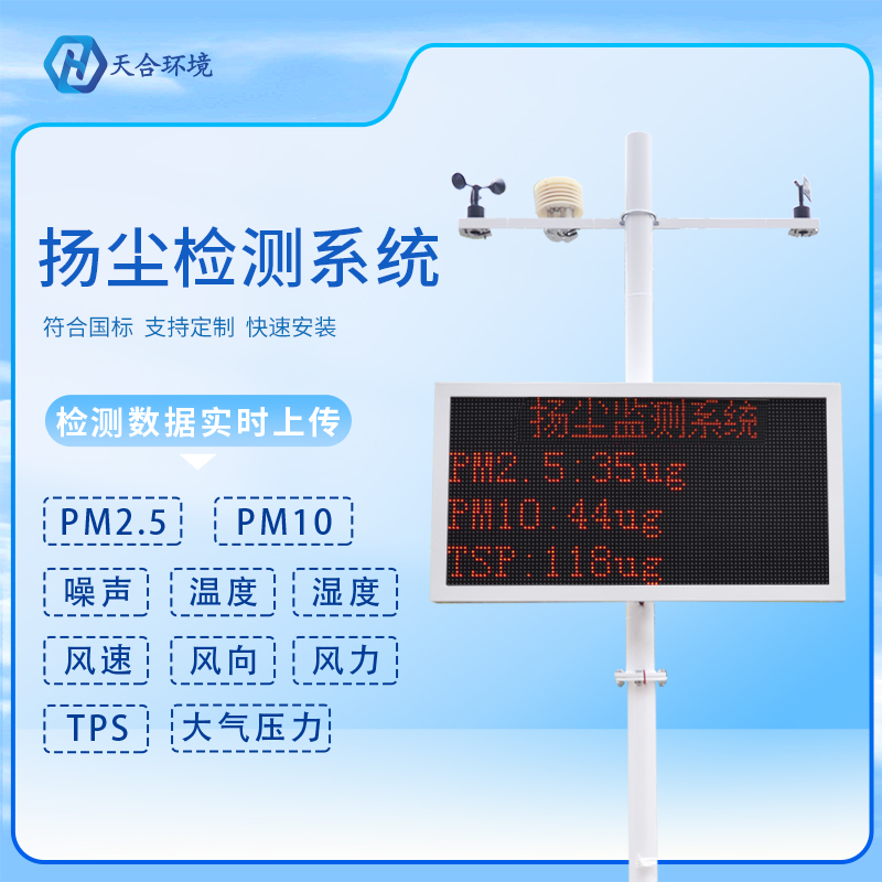助力生態文明建設，保護清新藍天白云——揚塵監測器器產品介紹
